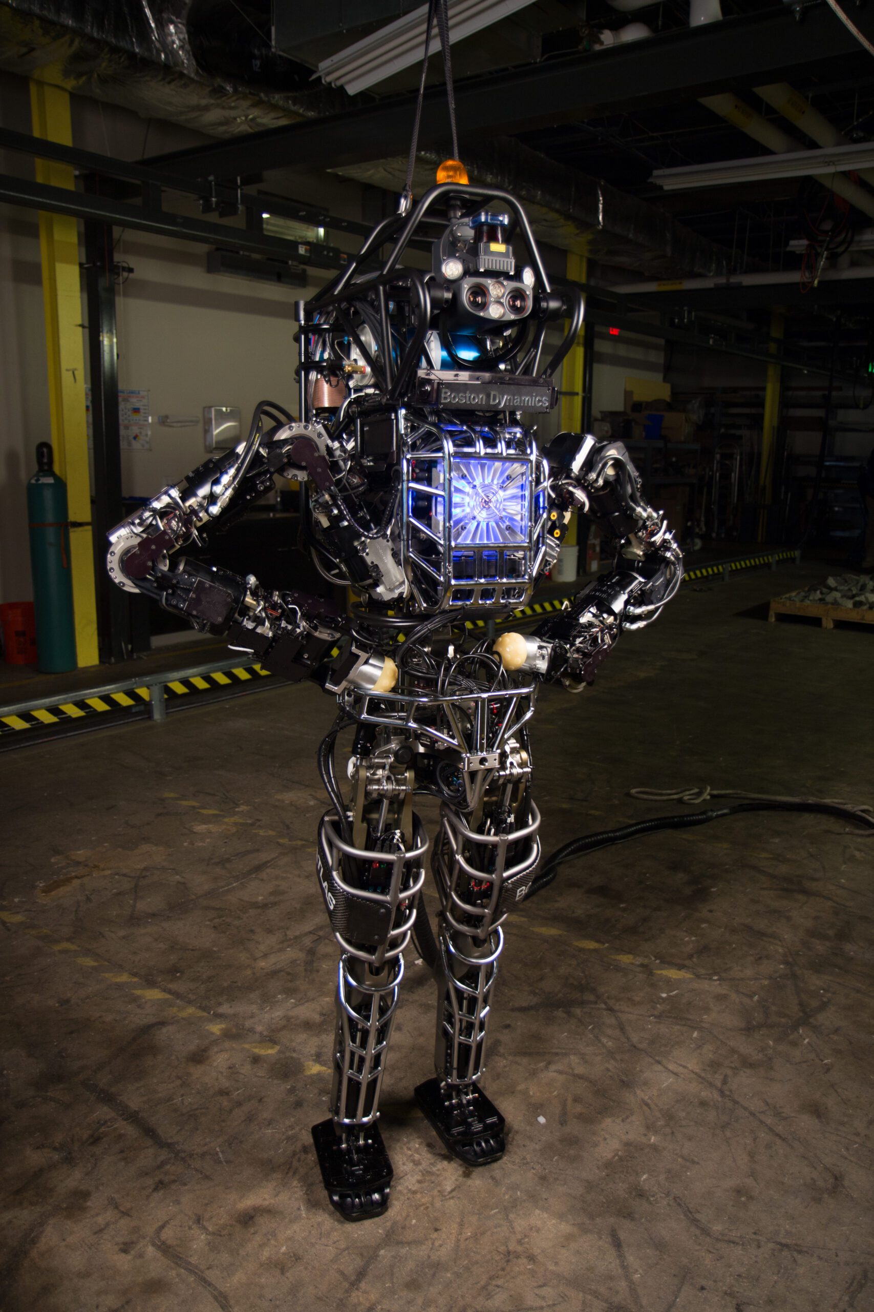 Photo of Atlas HD (hydraulic) by Boston Dynamics standing